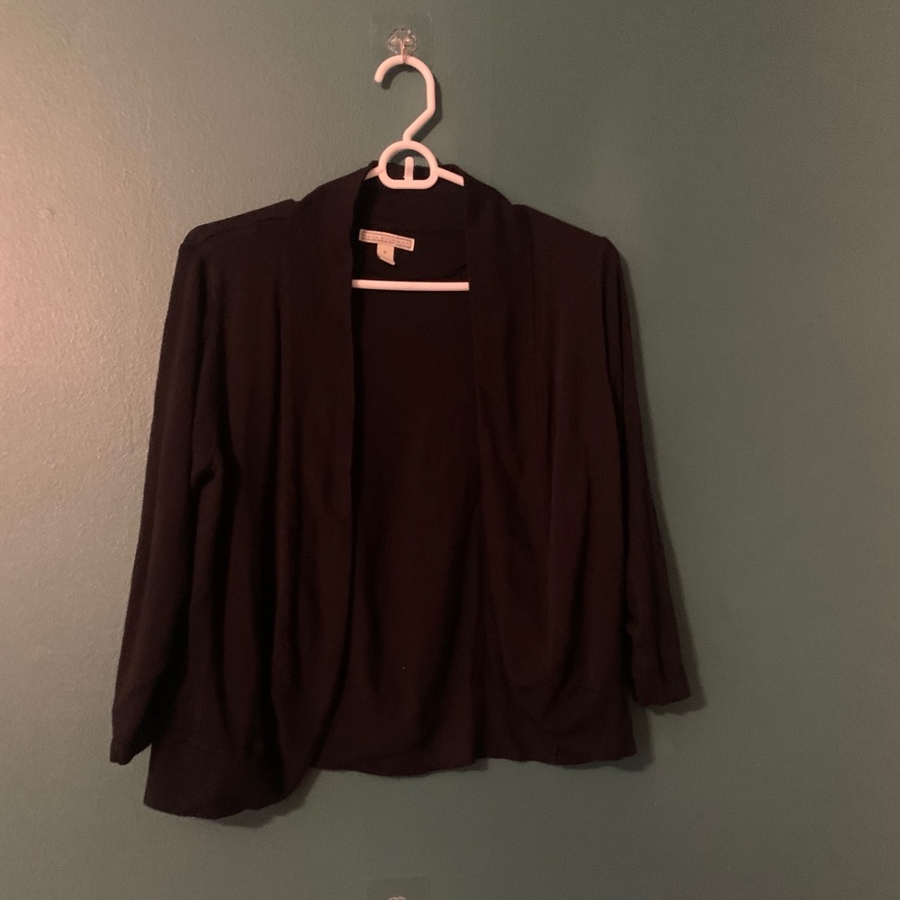 Formal black cardigan